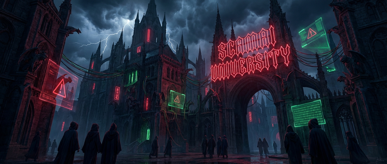 ScamAI University Campus